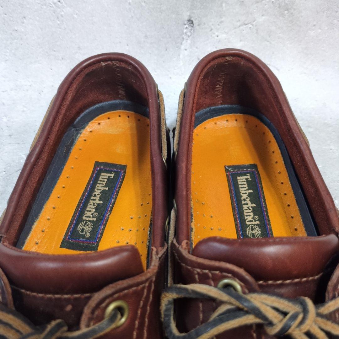 Timberland ティンバーランド 3eyeデッキシューズ バーガンディ26
