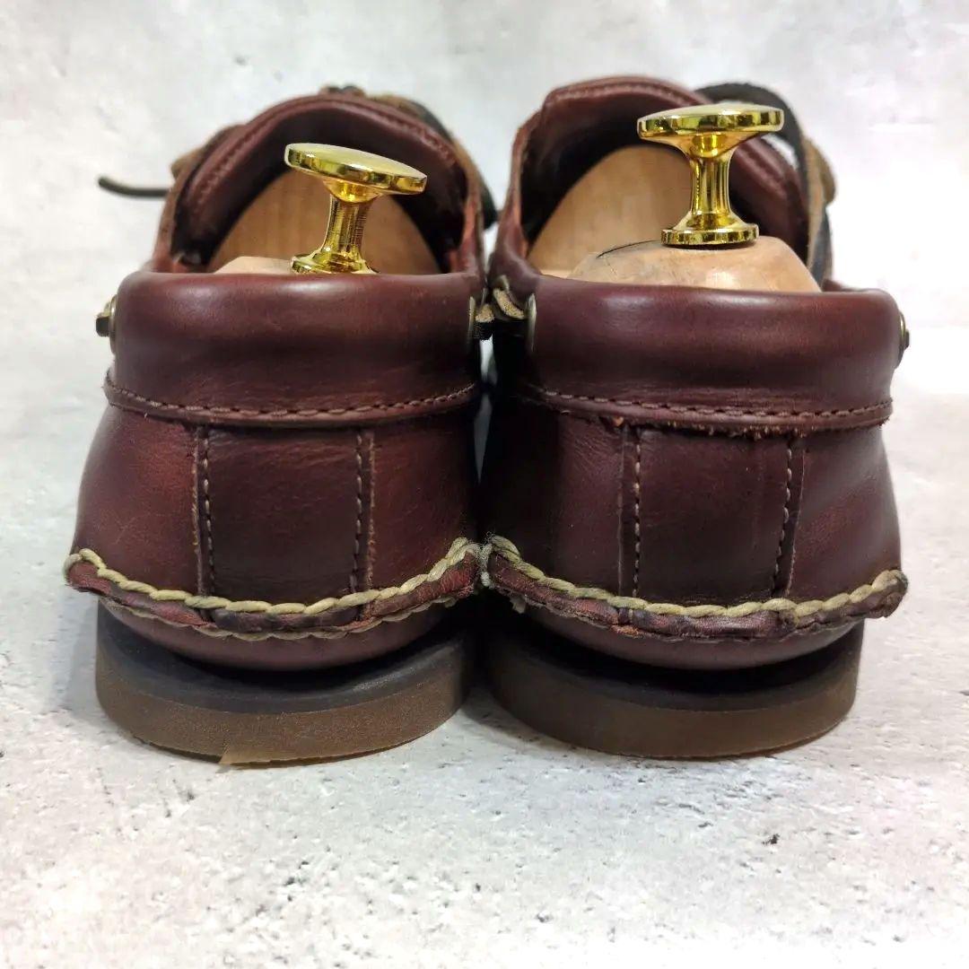 Timberland ティンバーランド 3eyeデッキシューズ バーガンディ26