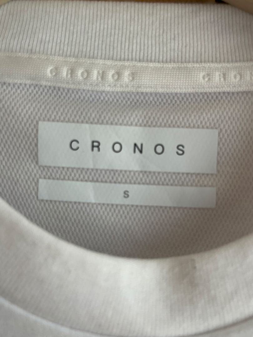 CRONOS クロノス ホワイト Tシャツ S