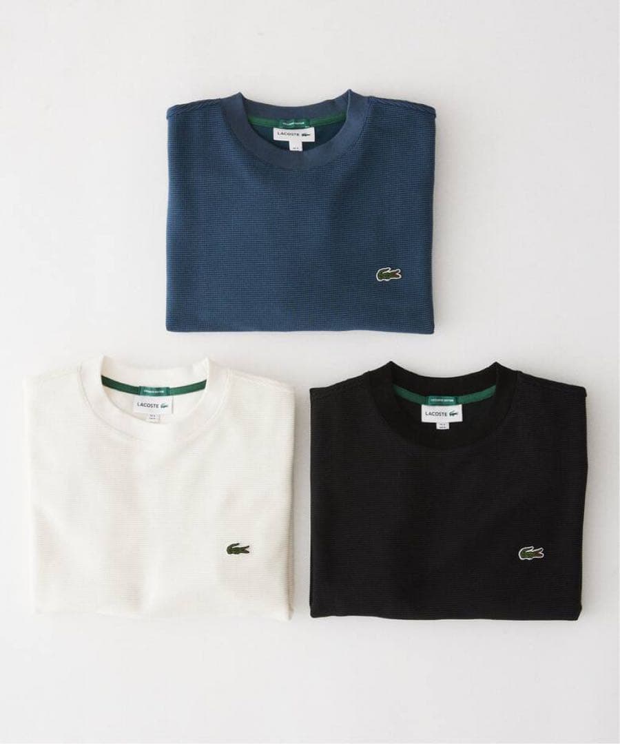 JOURNAL STANDARD LACOSTE ワッフル Tシャツ 4 新品