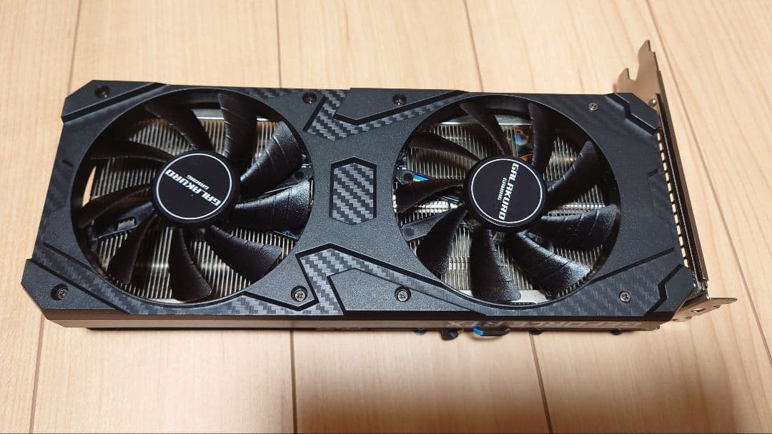 h*i様 GALAKURO GeForce RTX 3060 Ti 本体