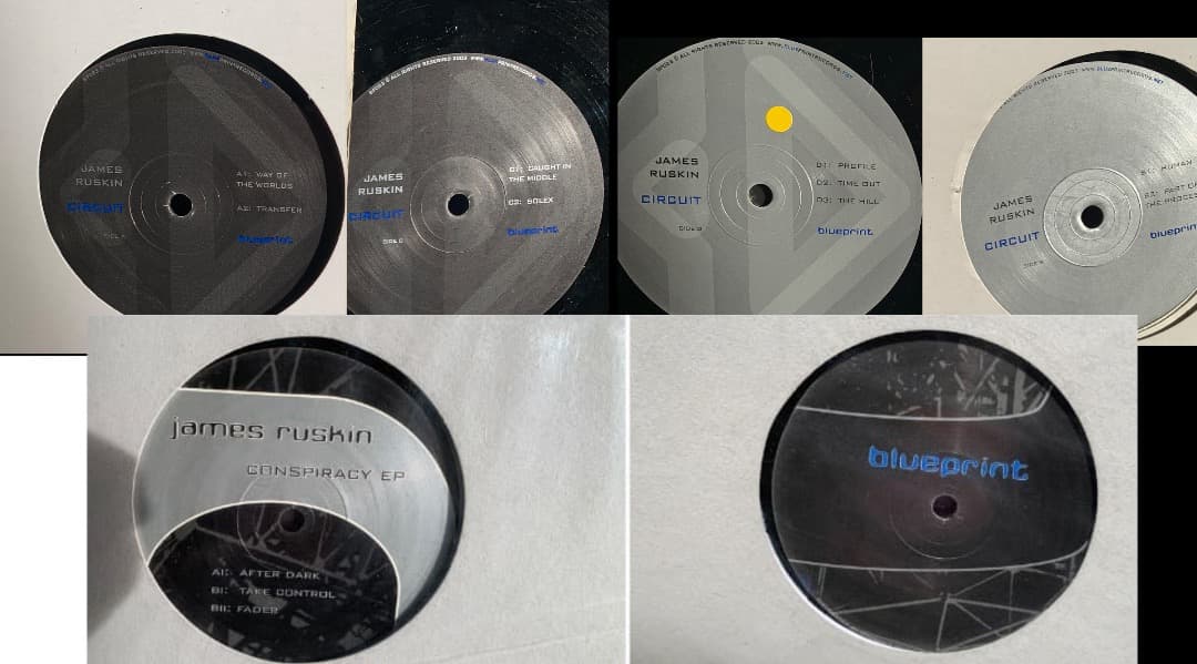 James Ruskin (UK) レコード 11点