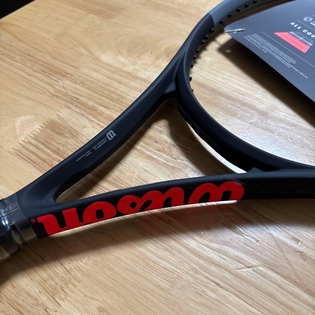 【新品】Wilson CLASH 100 TOUR v1 ソフトカバー付き