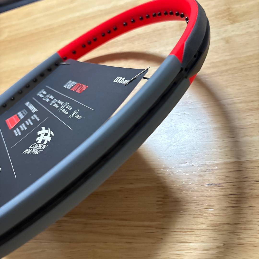 【新品】Wilson CLASH 100 TOUR v1 ソフトカバー付き