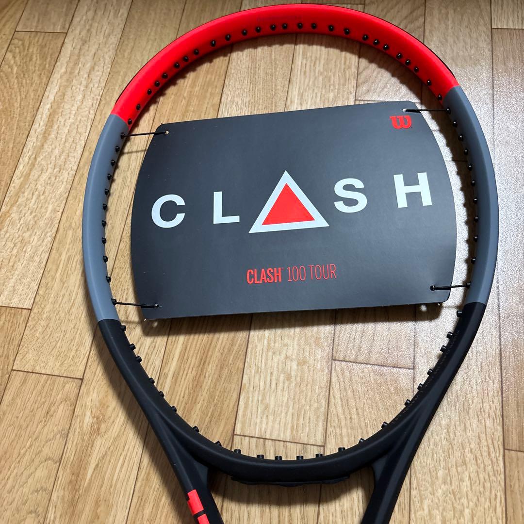 【新品】Wilson CLASH 100 TOUR v1 ソフトカバー付き