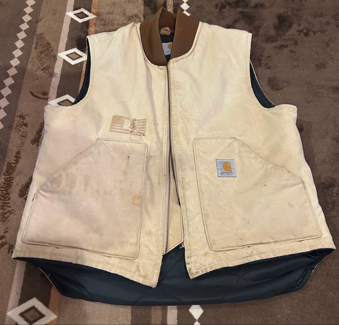 J*R様 Carhartt カーハート ダックベスト　フェード vintage