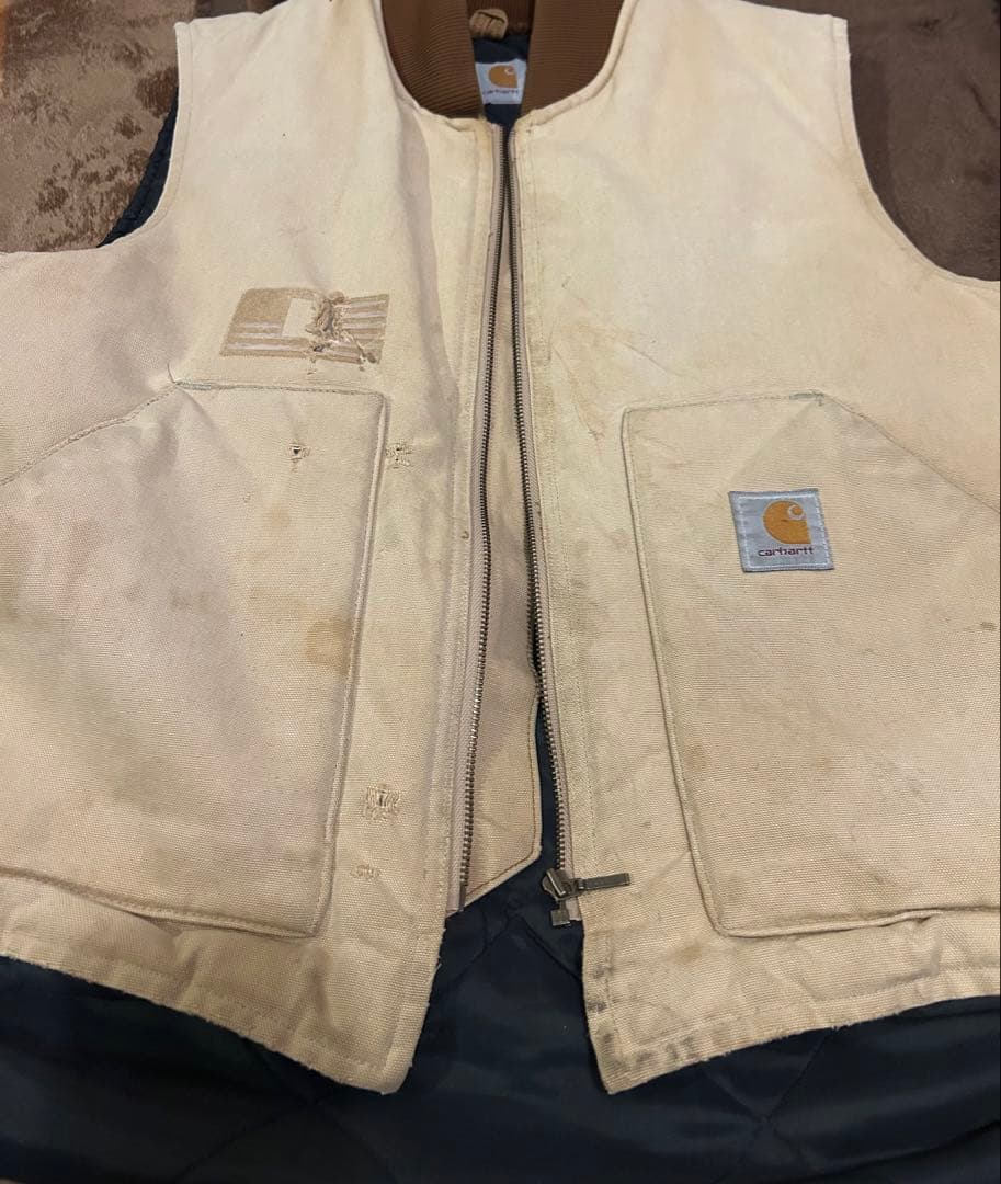 J*R様 Carhartt カーハート ダックベスト　フェード vintage