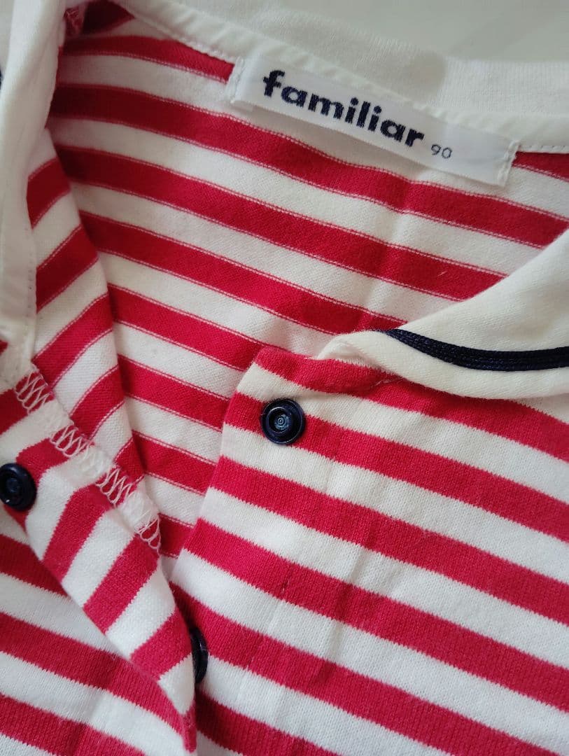 【美品】ファミリア　ワンピース　90
