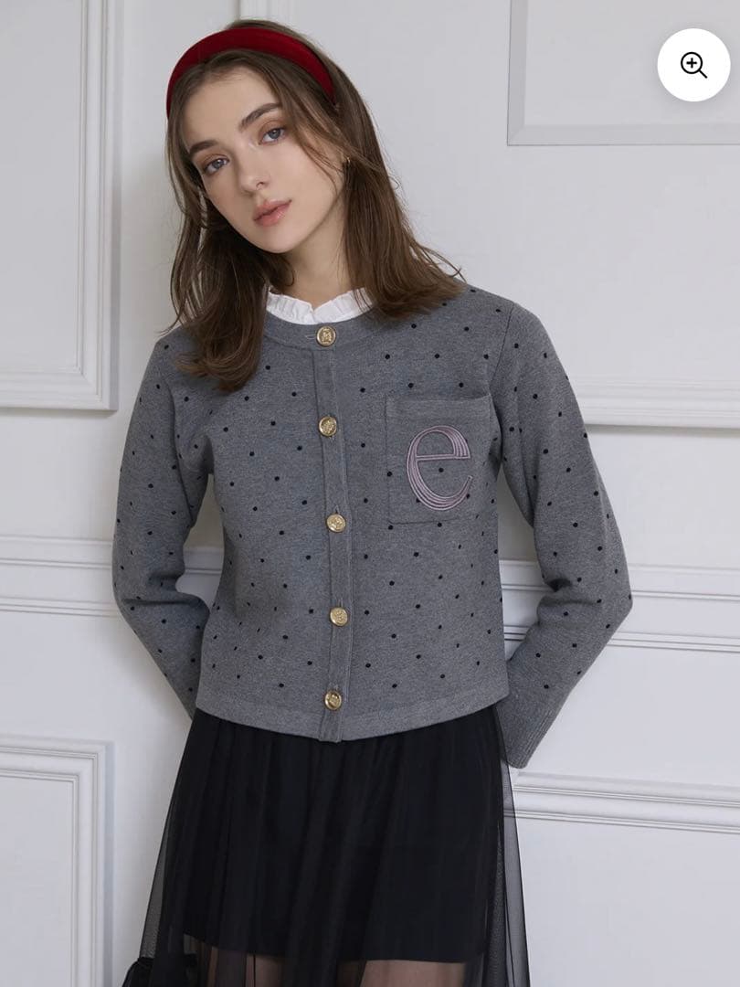 エイミーイストワールAttached collar カーディガン