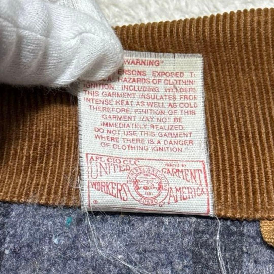 USA製 星タグ Carhartt チョアコート ウールライナー XL