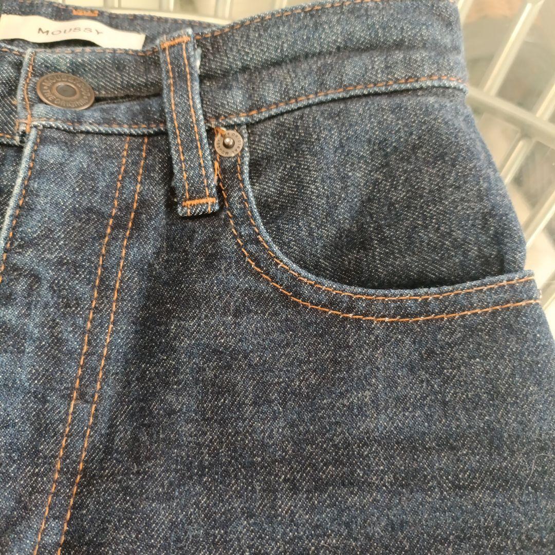 マウジー MVS FLARE 23 インディゴブルー　moussy　MVSフレア