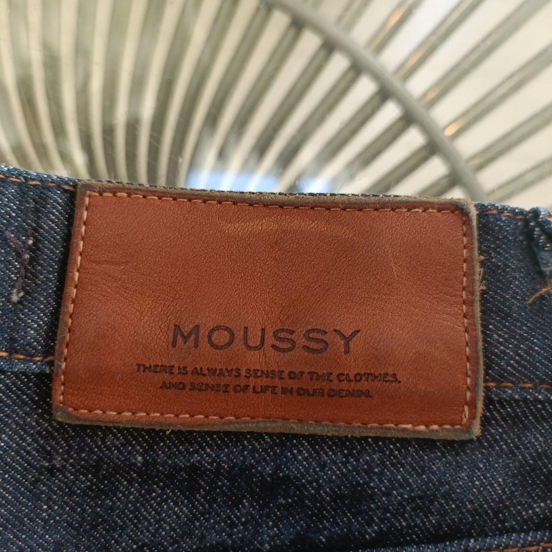 マウジー MVS FLARE 23 インディゴブルー　moussy　MVSフレア