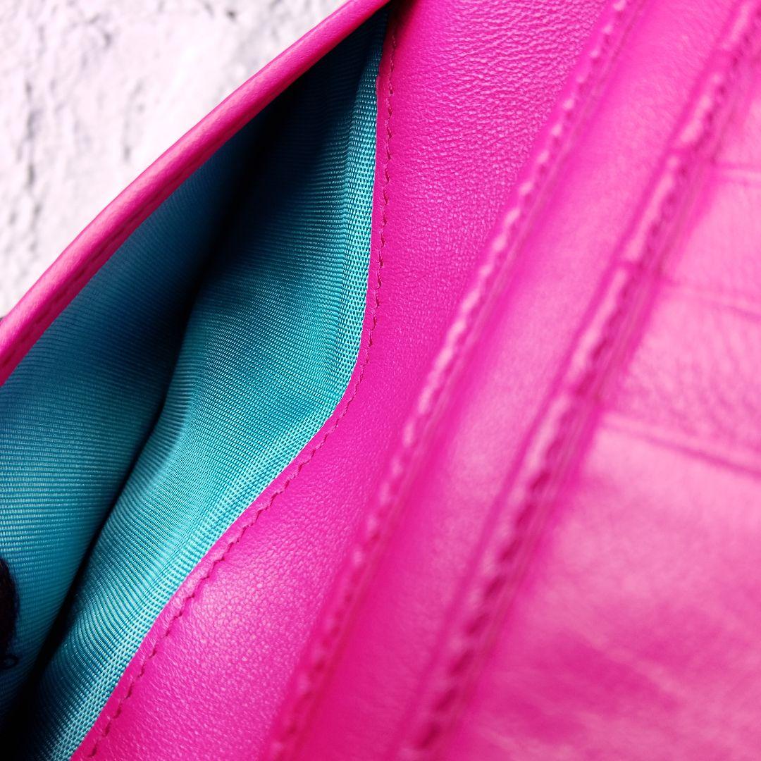 未使用級✨ティファニー 三つ折り財布 サフィアーノレザー 本革 ロゴ刻印