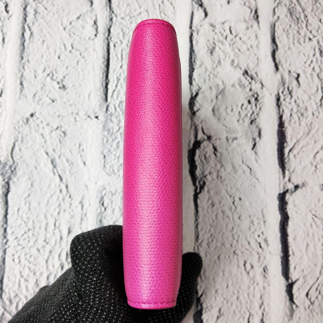 未使用級✨ティファニー 三つ折り財布 サフィアーノレザー 本革 ロゴ刻印