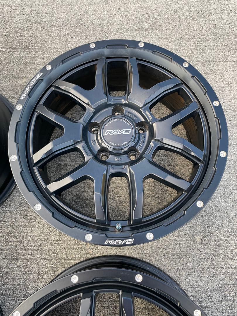 RAYS DAYTONA F6boost 17インチ アルミホイール4本セット