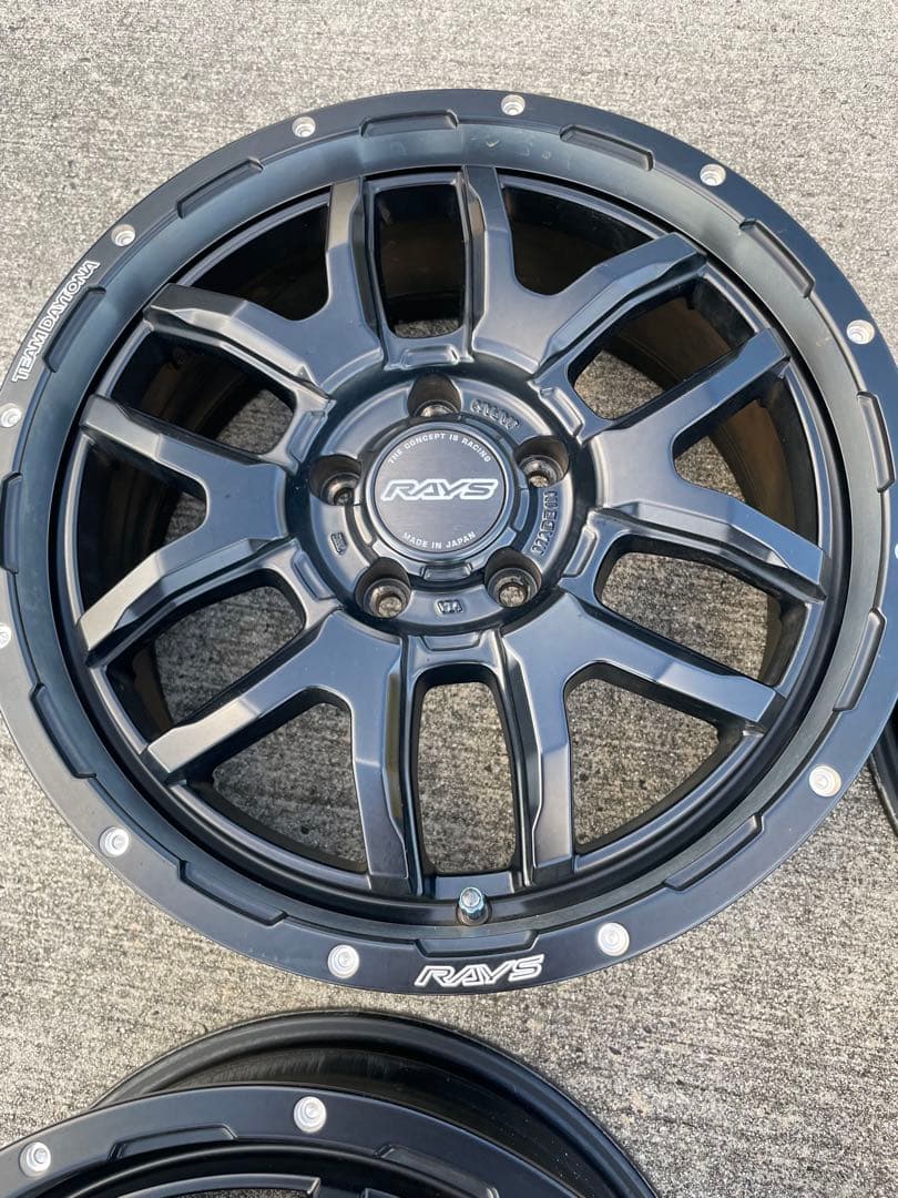 RAYS DAYTONA F6boost 17インチ アルミホイール4本セット