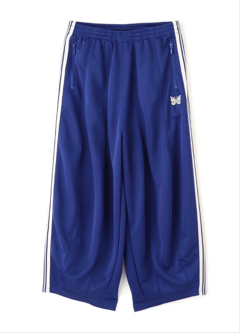 needles hd track pant ヒザデル ロイヤルブルー S