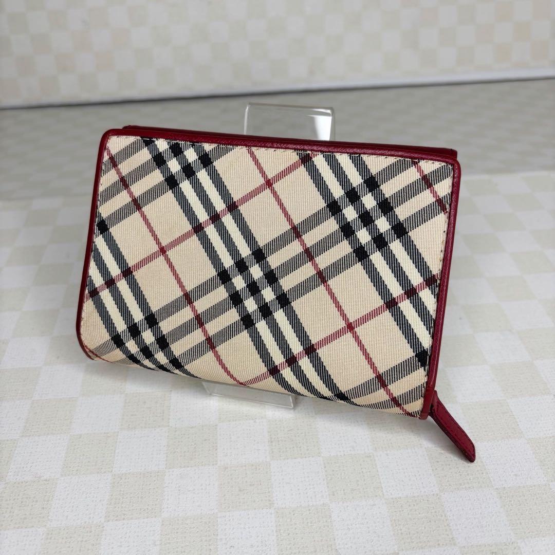 極美品　Burberry バーバリー　財布　二つ折り　M75
