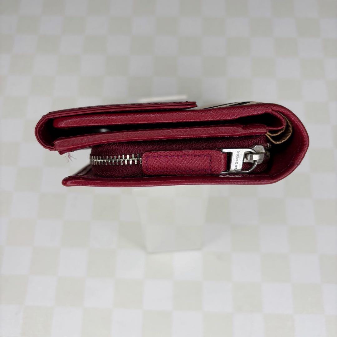 極美品　Burberry バーバリー　財布　二つ折り　M75