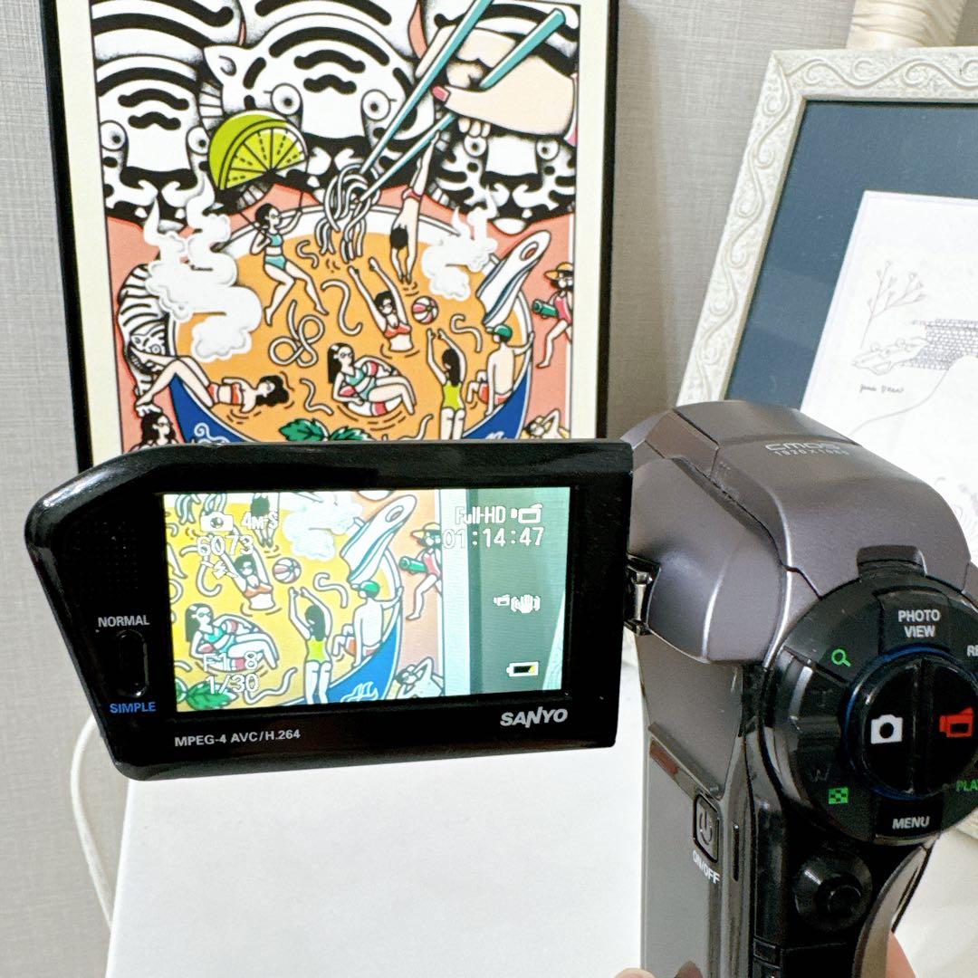 Sanyo Xacti HD1010ビデオカメラ