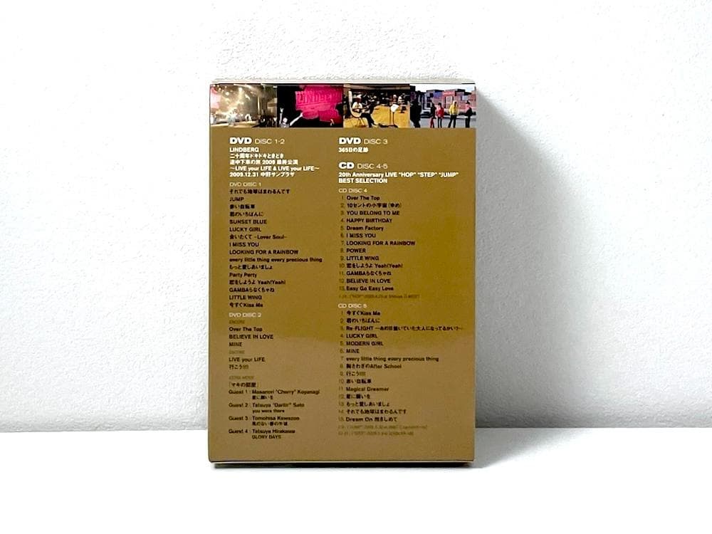 廃盤 DVD LINDBERG MEMORIAL BOX メモリアル・ボックス