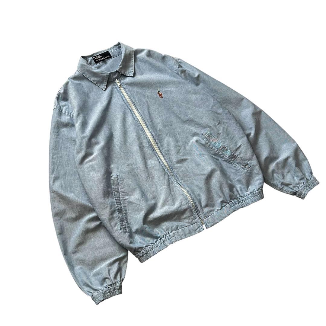 80s Polo by Ralph Lauren スウィングトップ シャンブレー