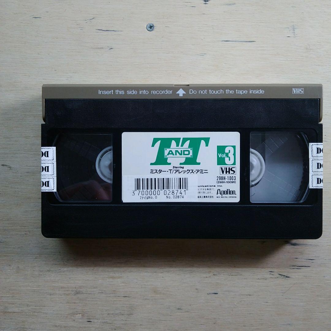 T AND T　Vol.3　VHS