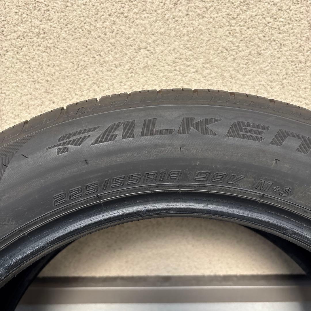 FALKEN 225/55R18 オールシーズンタイヤ2本②【①とセット販売】