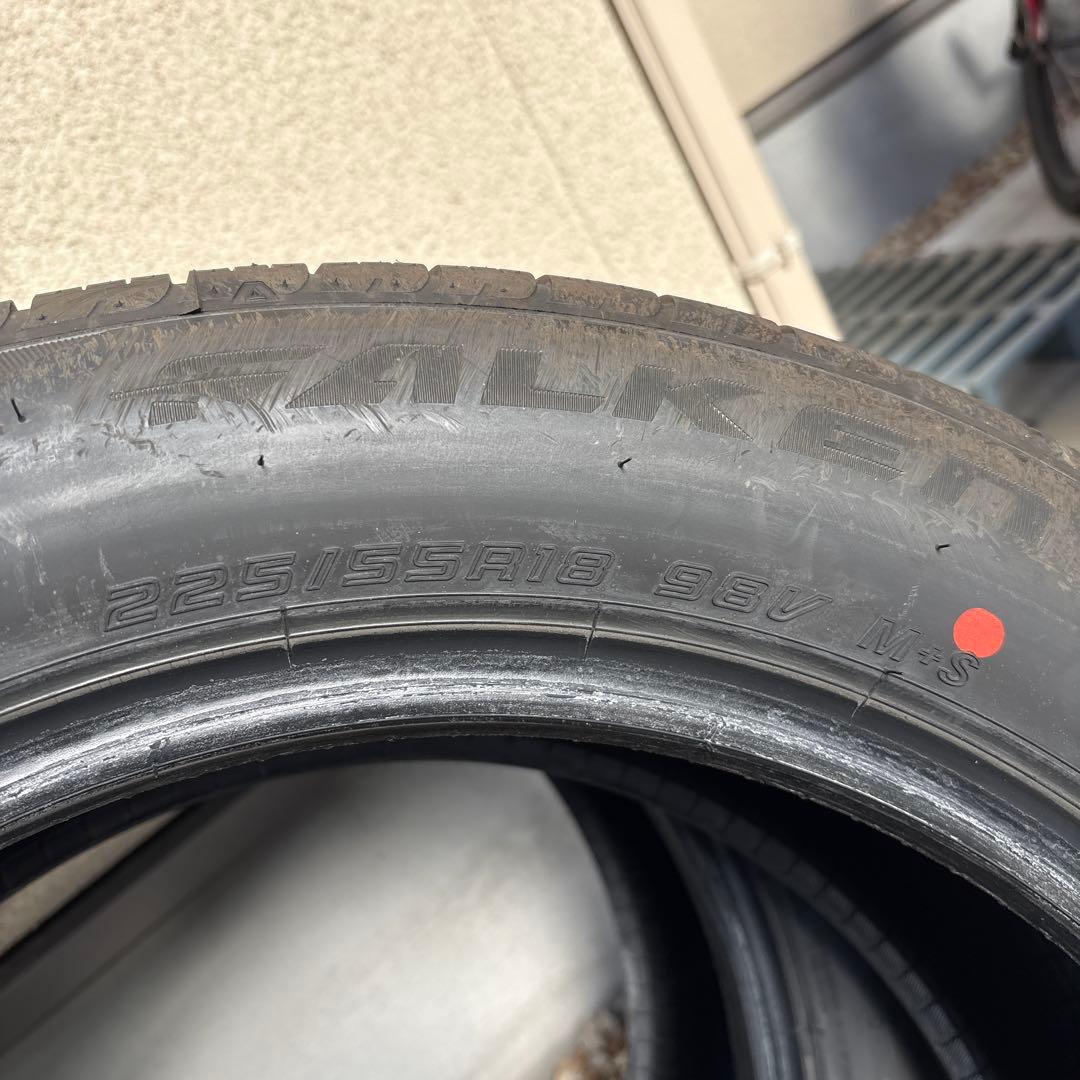 FALKEN 225/55R18 オールシーズンタイヤ2本②【①とセット販売】