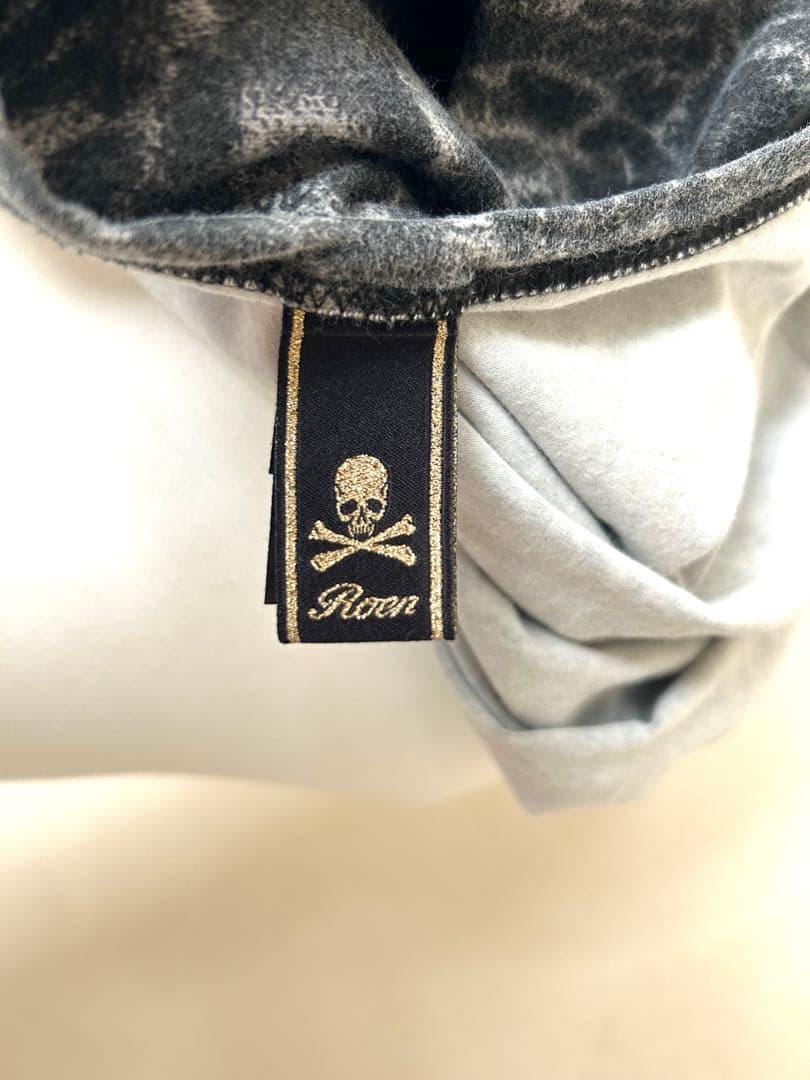 Roen ロエン レオパード柄 半袖　Ｔシャツ　 M y2k グランジ