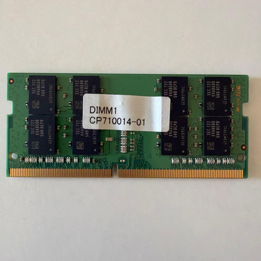 Samsung 16GB DDR4 メモリ M471A2K43BB1-CPB