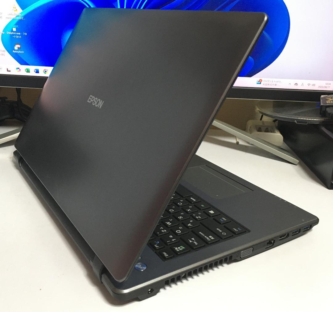 Windowsノート本体 EPSON Endeavor NJ3900E Windows11