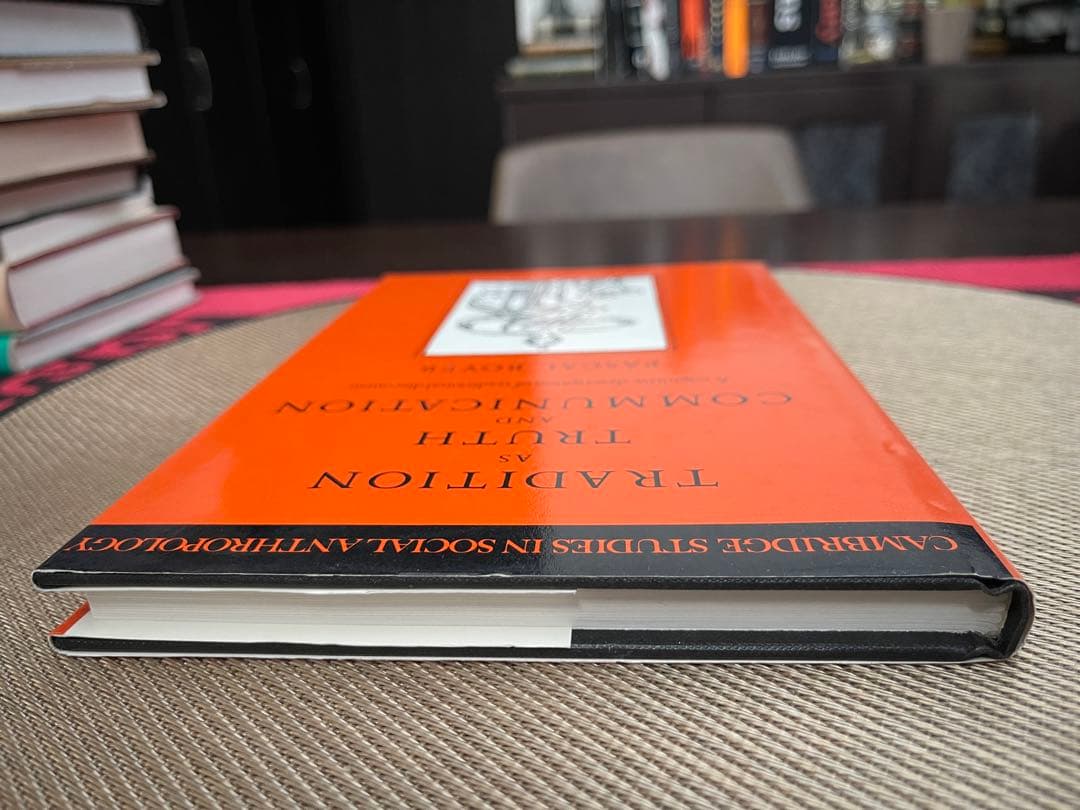 洋書 TRADITION AS TRUTH AND COMMUNICATION