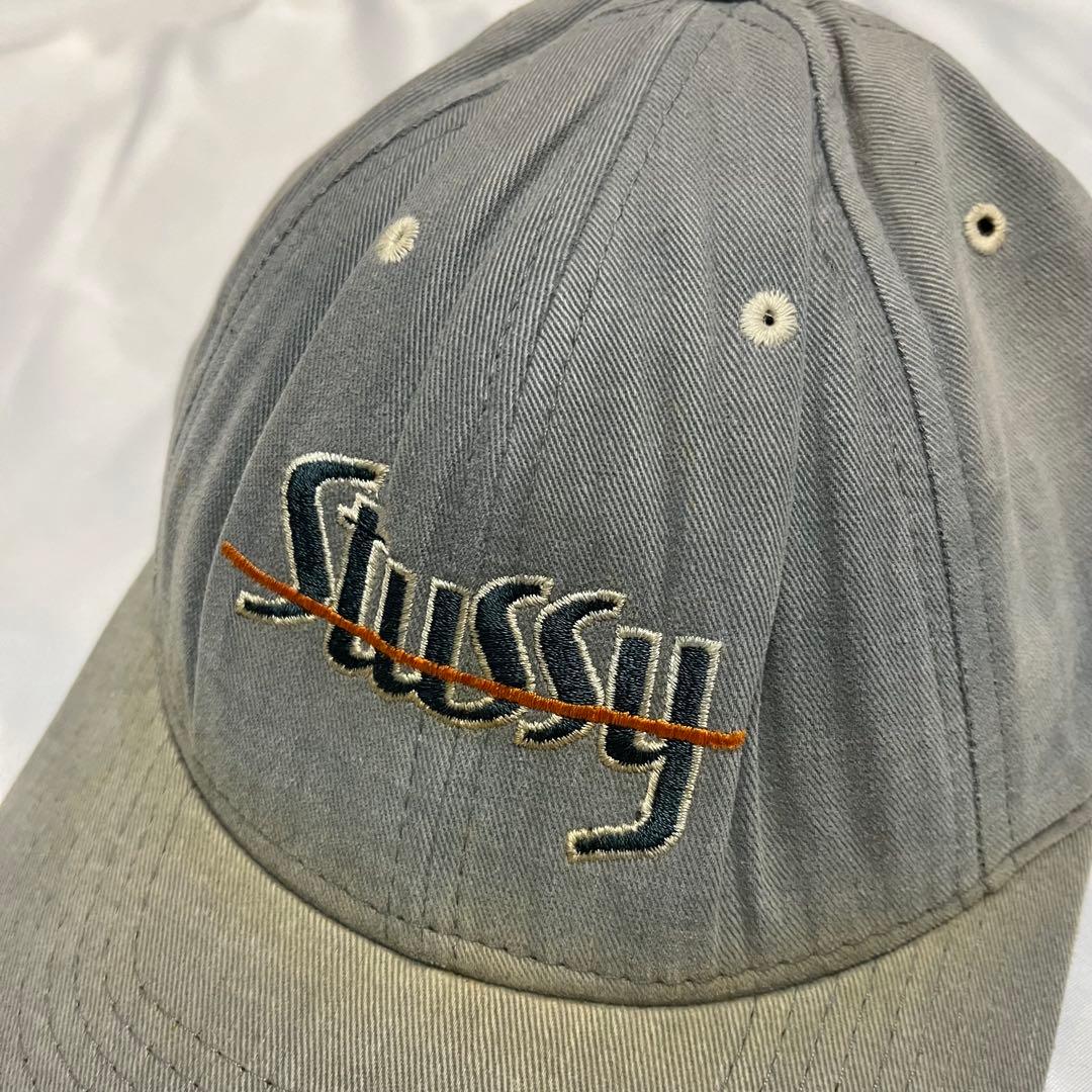 A*E様 90s old stussy キャップ　白タグ　ステューシー　80s