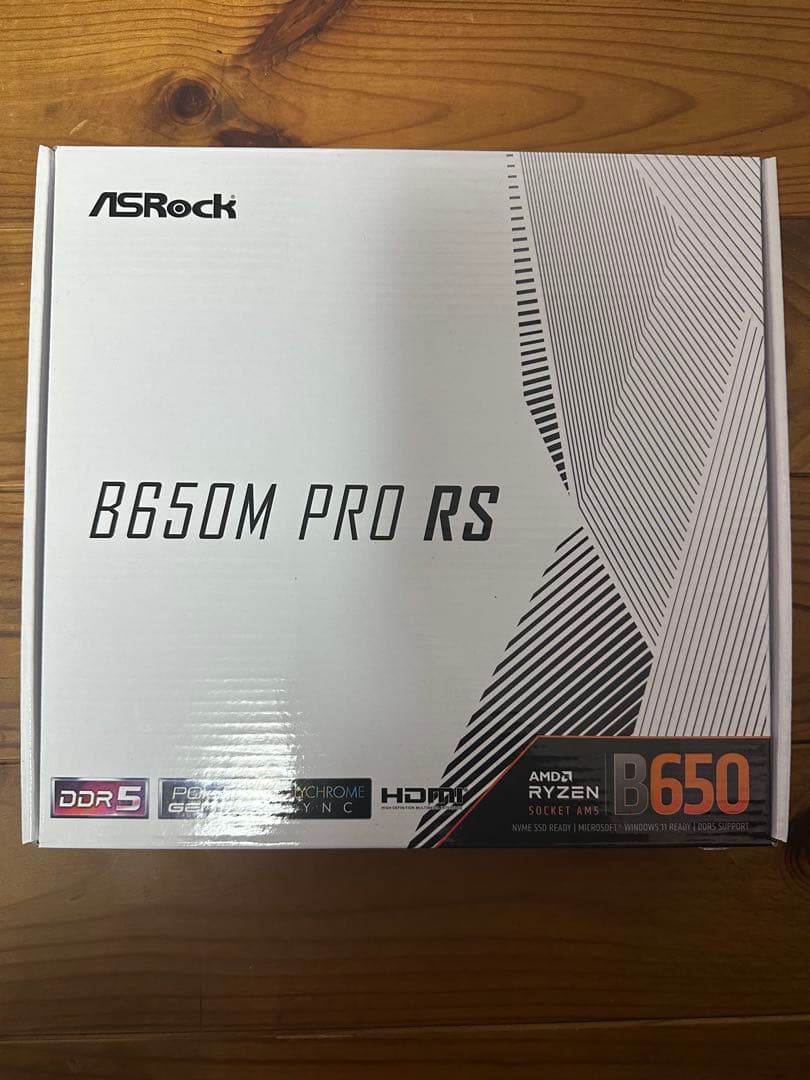 AsRock B650M PRO RS 動作品