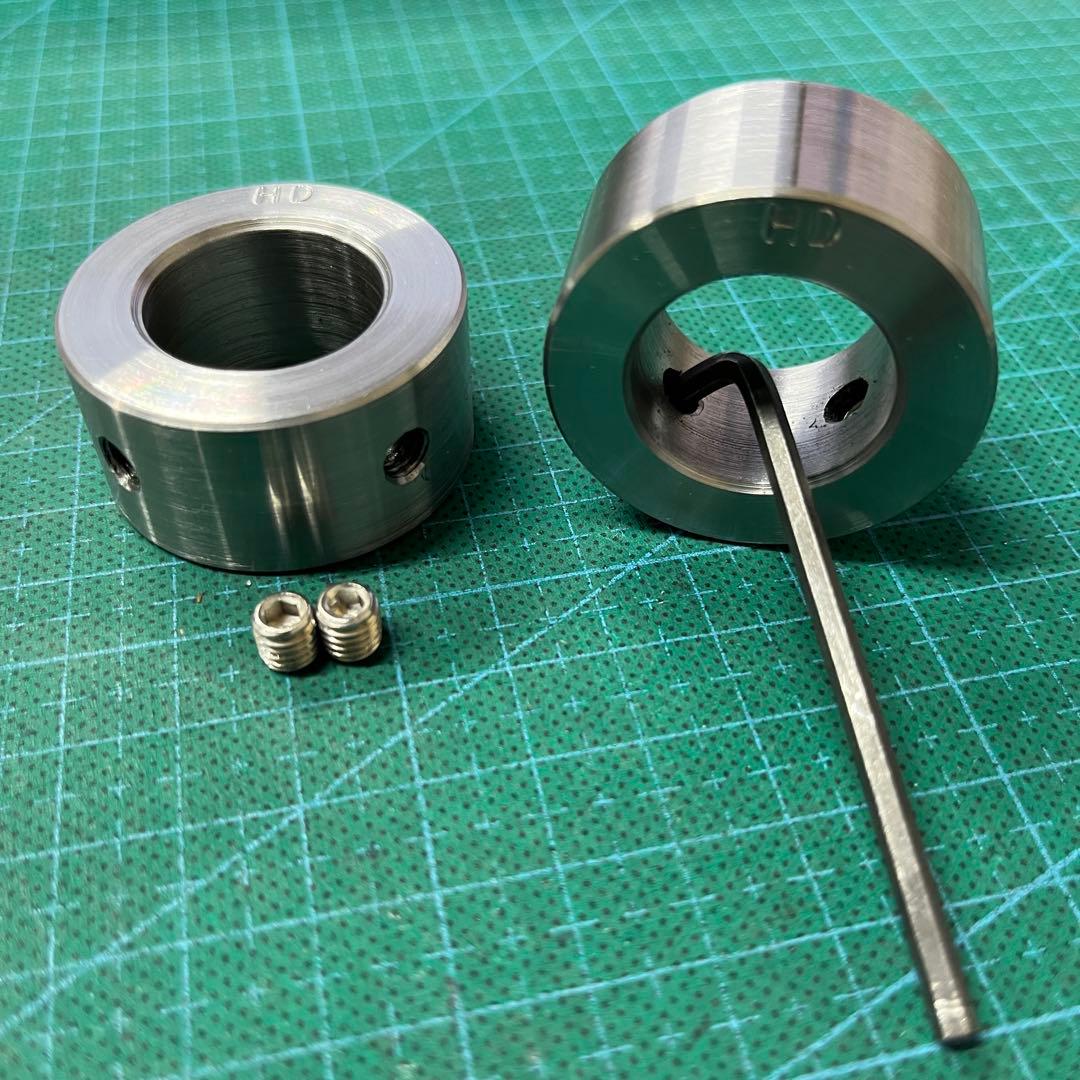 パンさん検討用ハーレー用消音バッフルエキパイ挿入用ワンオフ製作