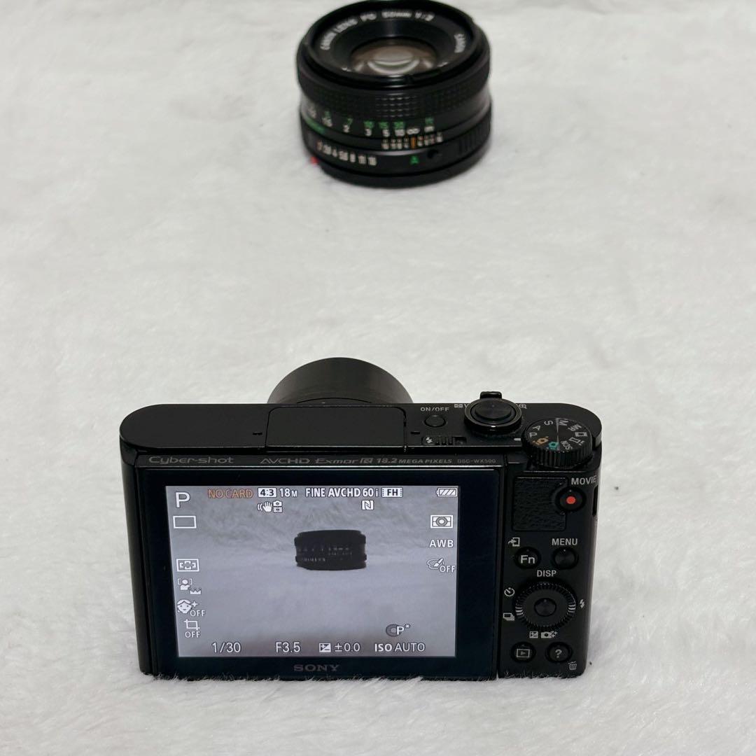 【美品】SONY DSC-WX500 コンパクトデジタルカメラ