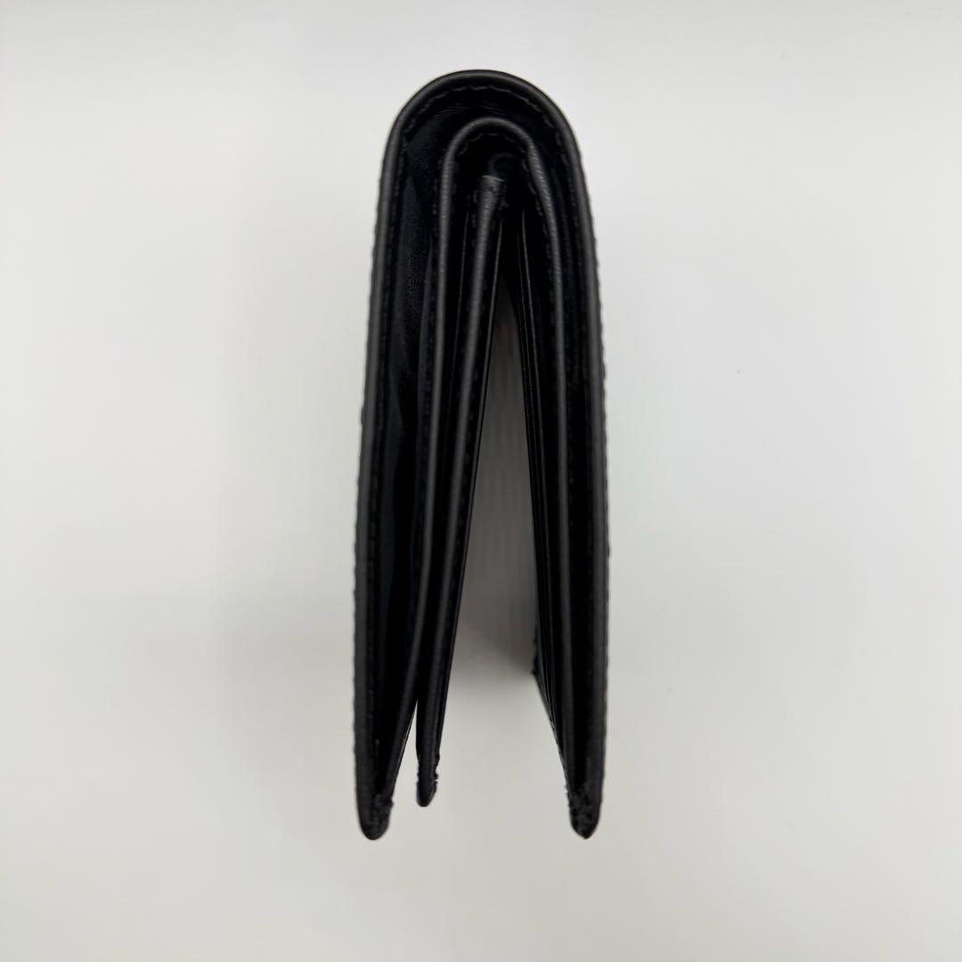 【未使用】ヴィヴィアン ウエストウッド 財布 ブラック 折り財布 レザー 黒