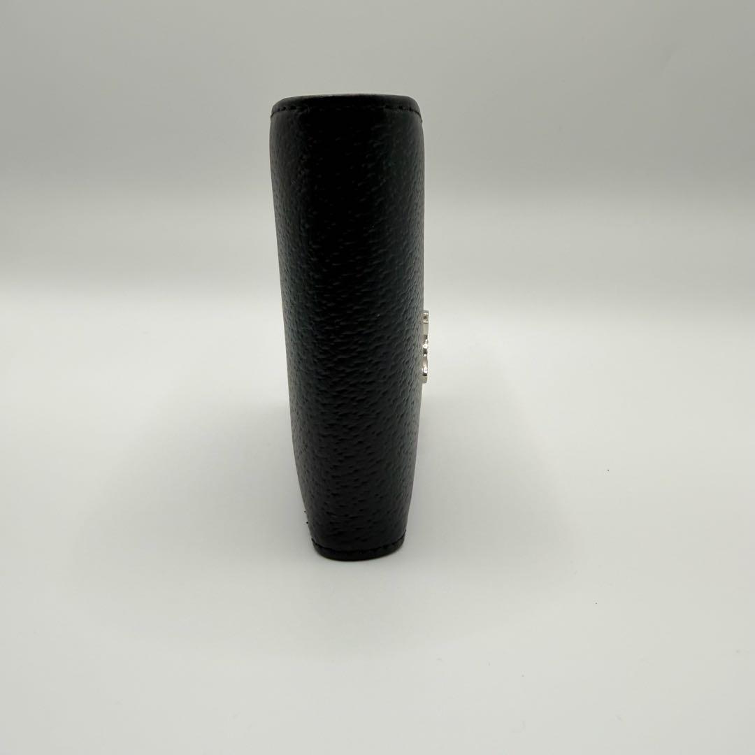 【未使用】ヴィヴィアン ウエストウッド 財布 ブラック 折り財布 レザー 黒