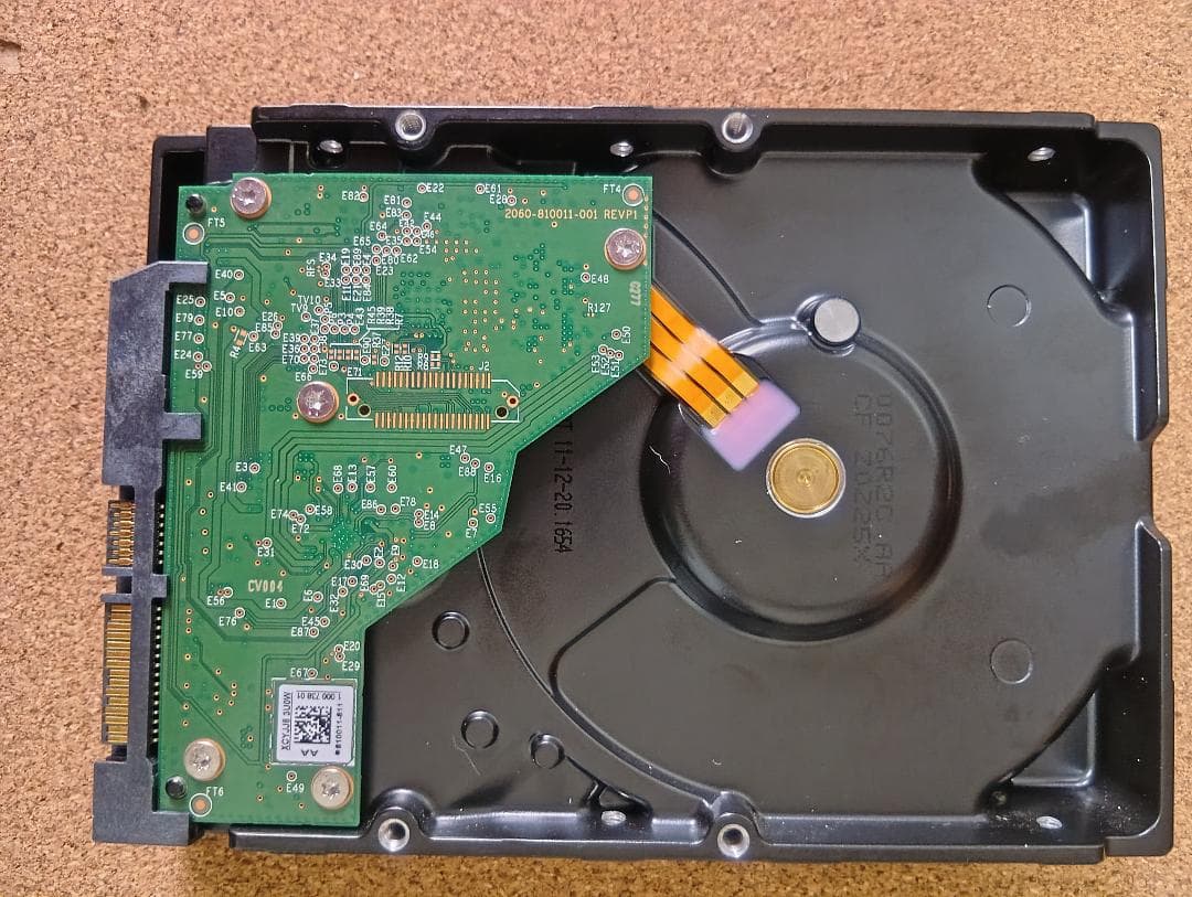 ガ*チ様 Western Digital WD60EZAZ 6TB HDD（Ｂ）