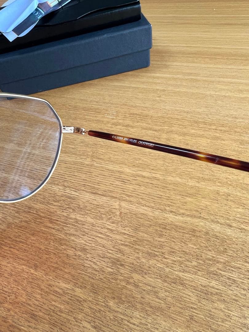 【美品】OLIVERPEOPLES OV1216TD 度なし調光レンズ　箱付き