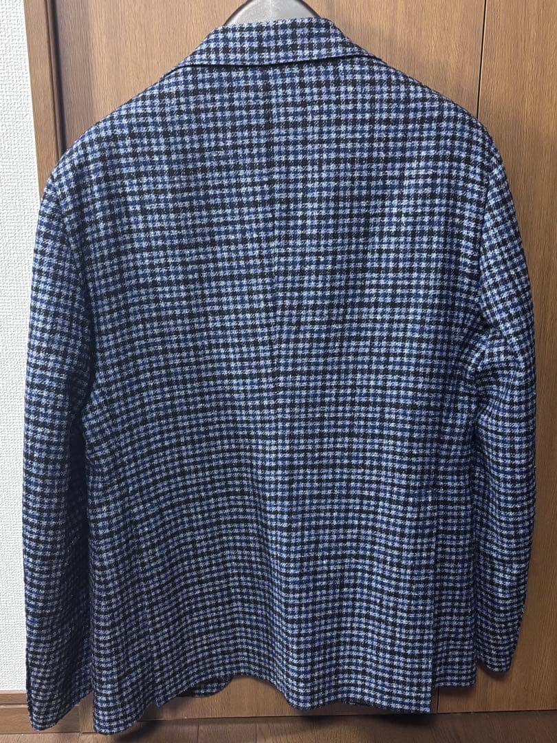 【新品、未使用】タリアトーレ カシミヤブレンド48 ブルーネイビー