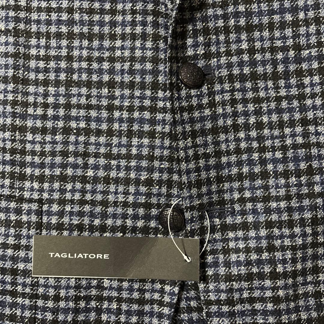 【新品、未使用】タリアトーレ カシミヤブレンド48 ブルーネイビー