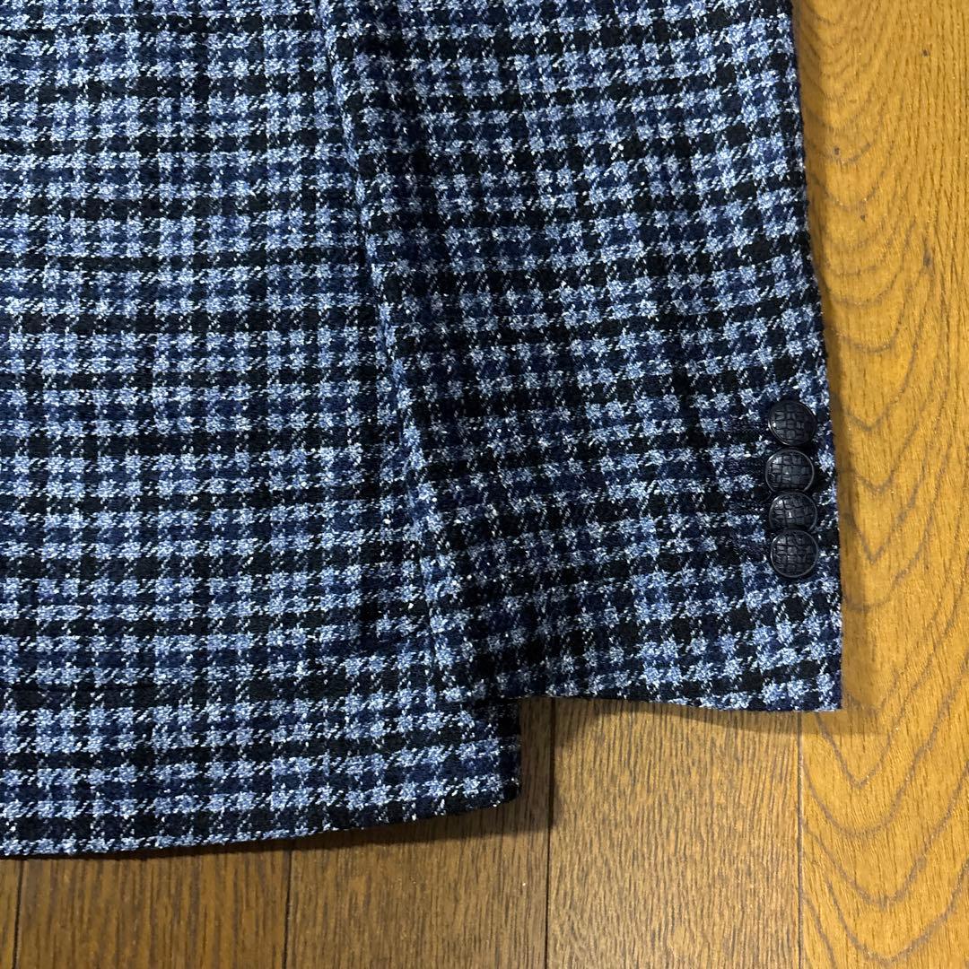 【新品、未使用】タリアトーレ カシミヤブレンド48 ブルーネイビー