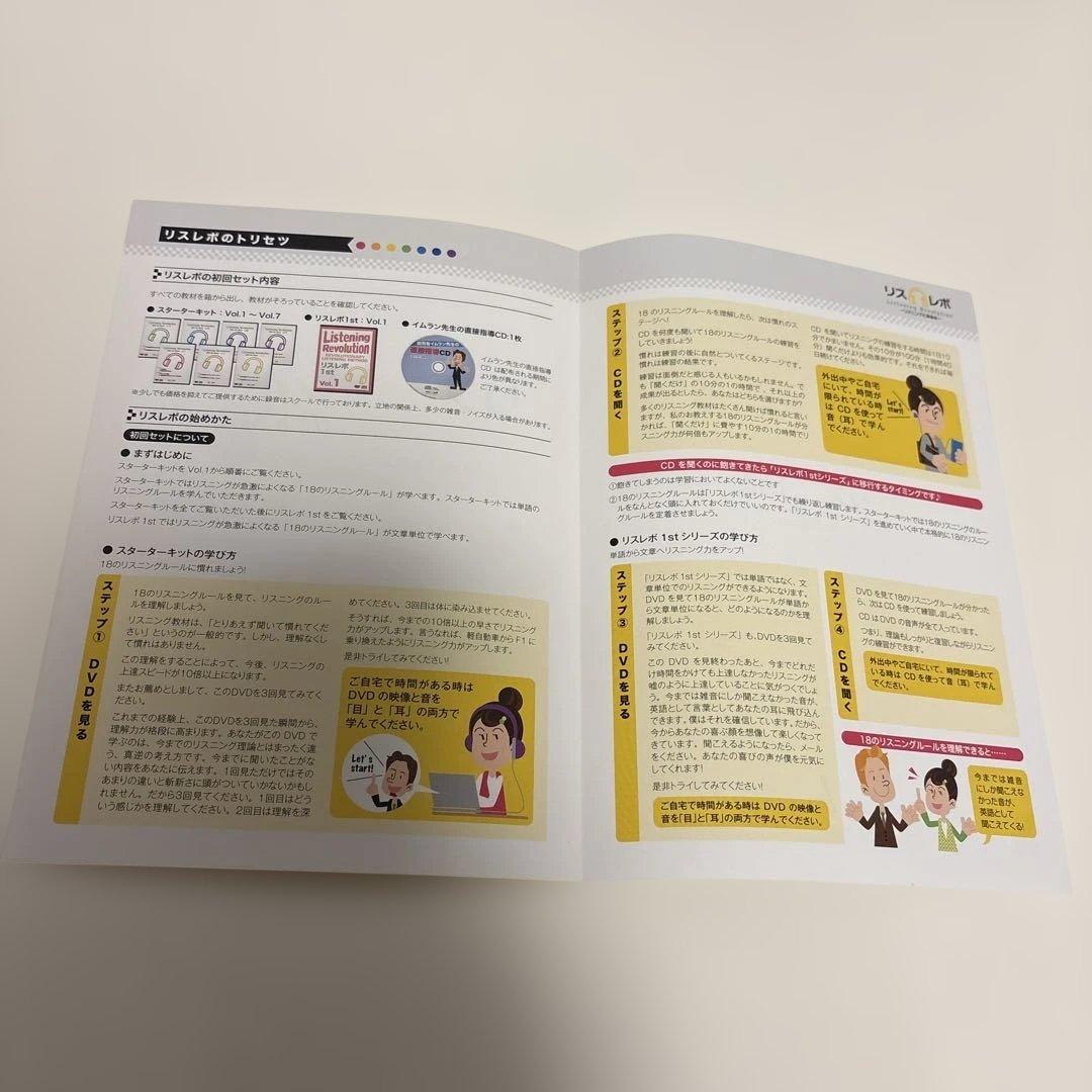 イムラン先生　リスレボ　英会話DVDセット　スターターキット　1st 2nd 他