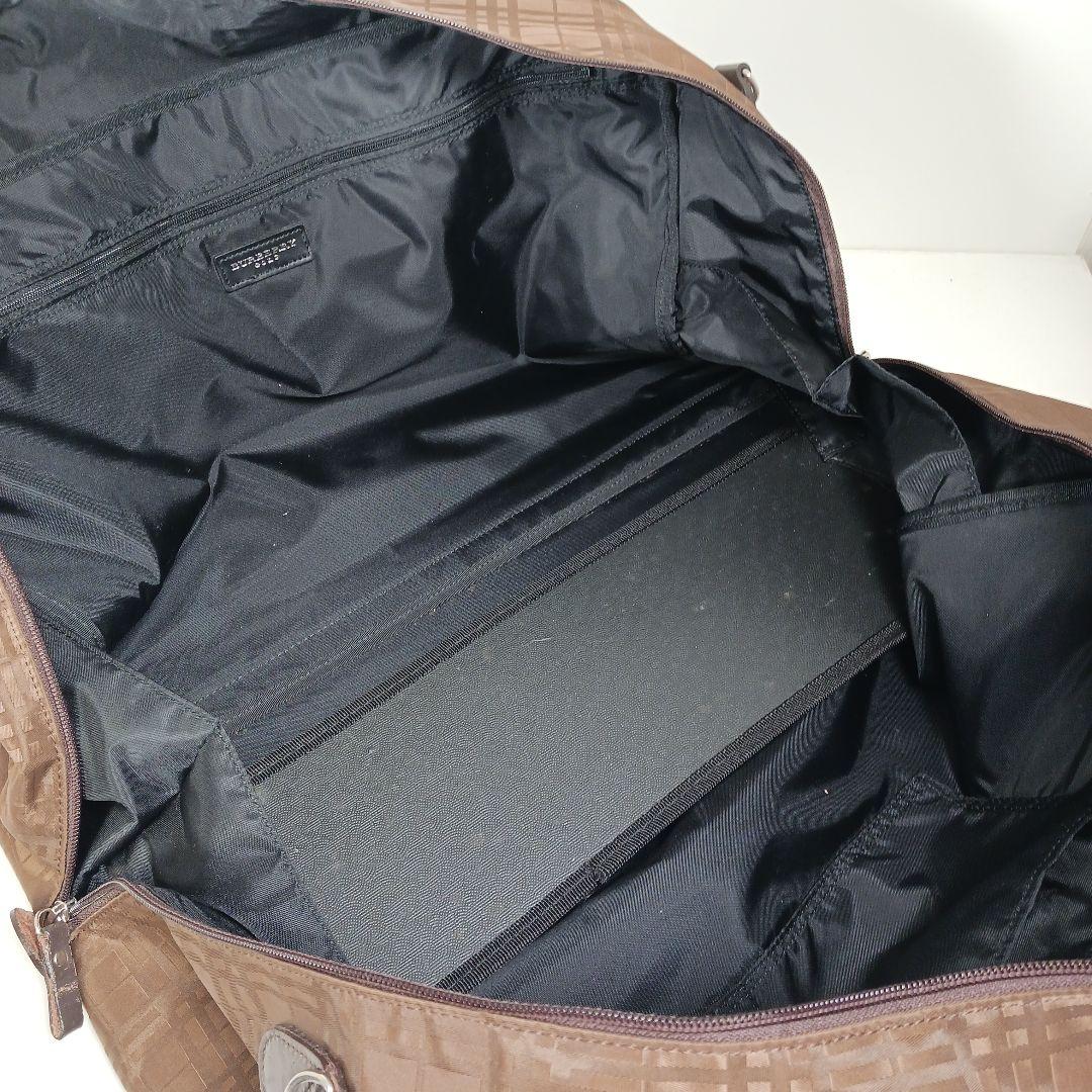 ✨美品✨バーバリーゴルフ　シャドーチェック ボストンバッグ　大容量