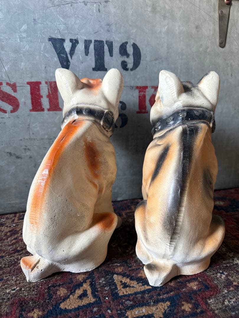 Y*O様 Vintage Chalkware Bulldog