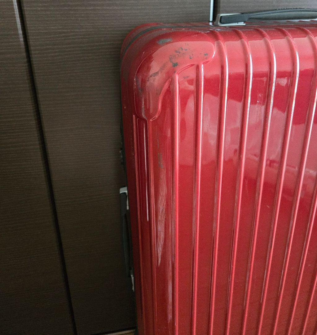 RIMOWA レッド キャリーケース スーツケース ルフトハンザ