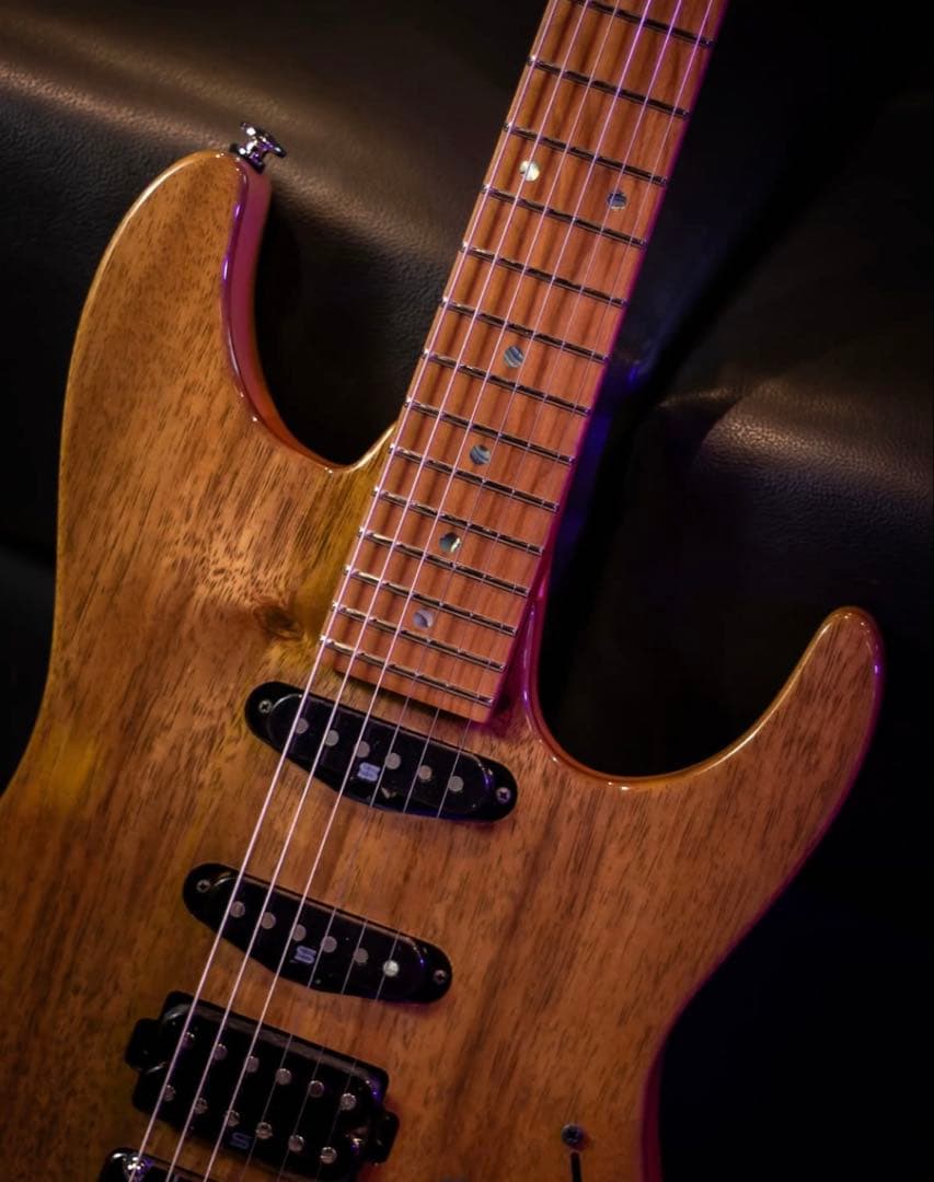 サイン入り Ibanez AZ TQM1 Prestige エレキギター