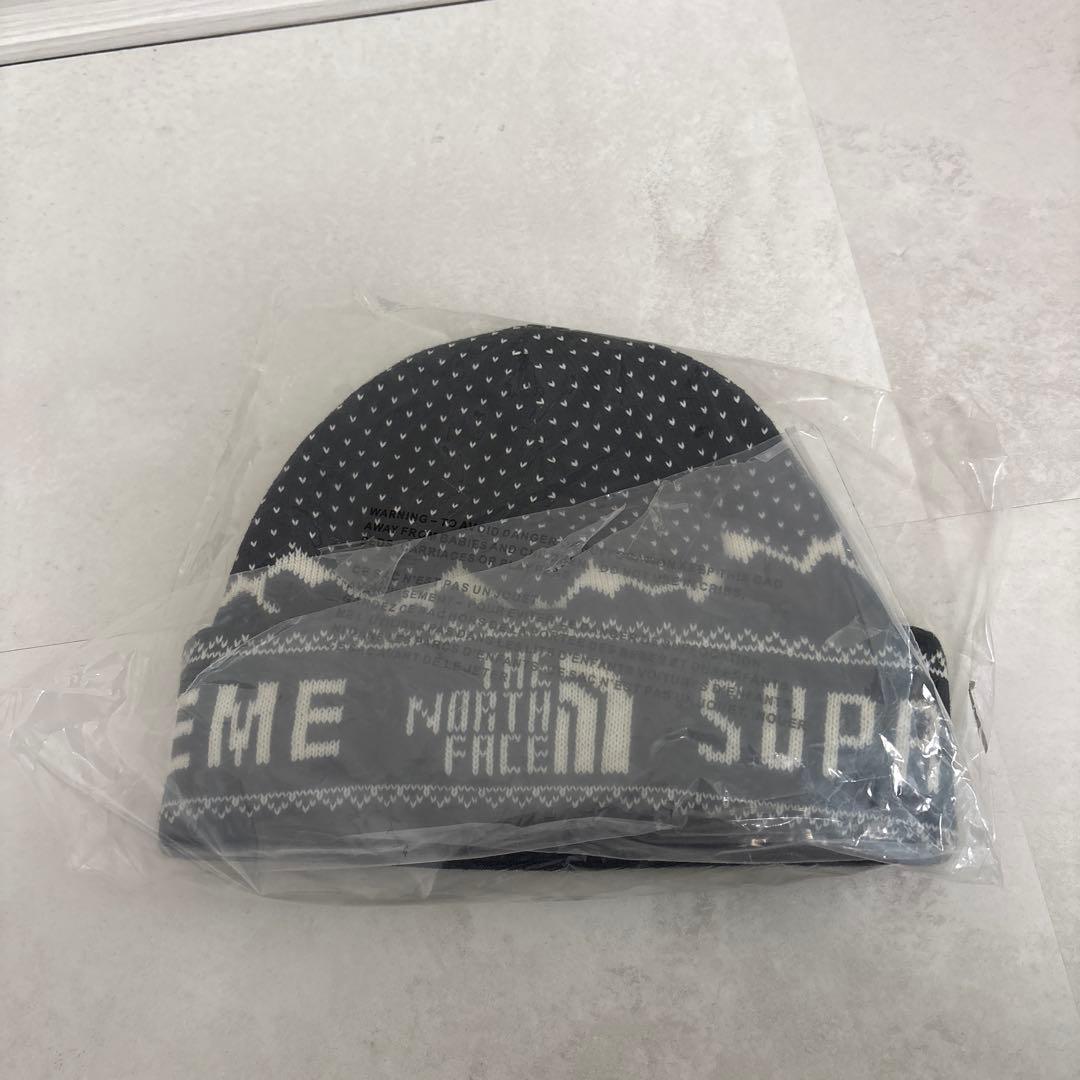 帽子 Supreme The North Face Fold Beanie Black